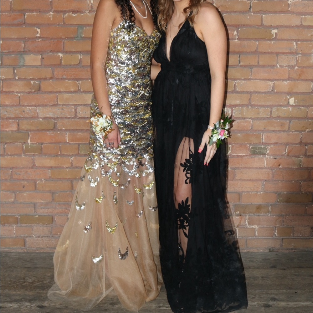 Gold Formal Dress